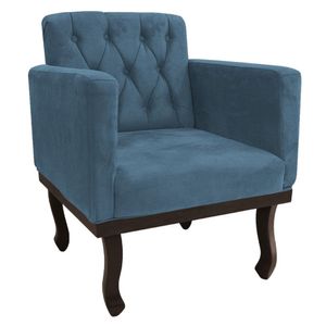 Poltrona Classic Linho Amarena Móveis