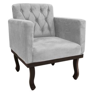 Poltrona Classic Linho Amarena Móveis