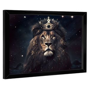 Quadro Decorativo O Legítimo Rei Leão