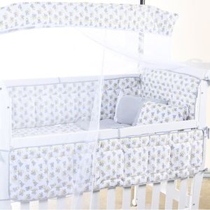 Edredom De Berço Malha 100% Algodão Antialérgico 95x140cm Soninho Cinza