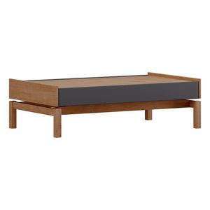 Mesa De Centro 1 Gaveta 100 Cm 2151 Tauari Concret Milani Store