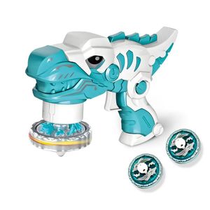 Brinquedo Beybleid Batalha Dinossauro Lançador De Disco Conjunto De 3 Pião