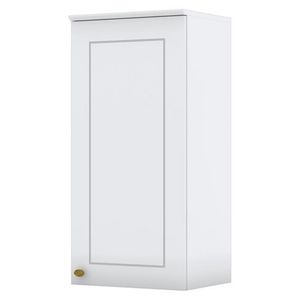 Armario Aereo 1 Porta Mdf 40 Cm Americana C364 Branco Henn