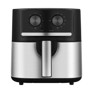 Fritadeira Air Fryer 5,5L Cyclone Preto e Inox Midea FM55S1 – 127V