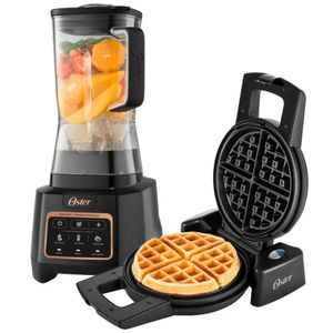 Kit Liquidificador Xtreme Mix e Máquina de Waffle Oster - 220V