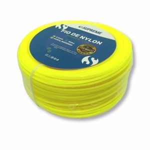 Fio De Nylon Para Roçadeiras 2.6mm Redondo 100 Metros