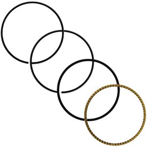 Jogo De Anéis Seguimento 77mm Motor 9hp Supreme Parts