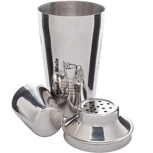 Coqueteleira De Aço Inox Com Receitas 500ml