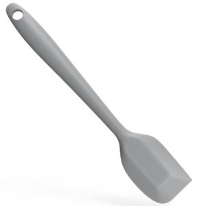 Secura Espátula De Silicone Pequena Antiaderrapante Para Cozinha (cinza)