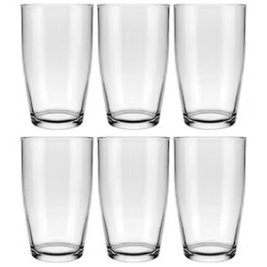 Conjunto De Copos Nadir Prosa 300 Ml 6 Peças Transparente