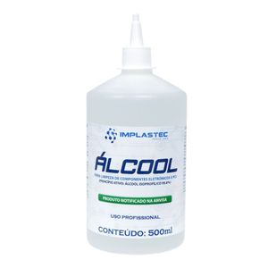 Alcool Implastec Isopropanol 99,8% 500ml