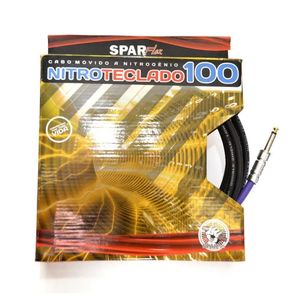 Cabo Teclado Sparflex Nitro 100 Plug 90 5 Metros Preto...