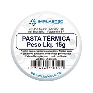 Pasta Térmica Pote 15g - Pc - 30