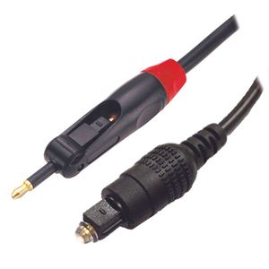 Cabo Fibra Optica Universal Toslink Mini Plug 5 Mm 1,5