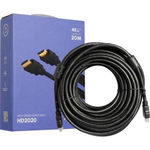 Cabo Hdmi Com Filtro 2.0 4k 20 Metros Hd2020 Fortrek