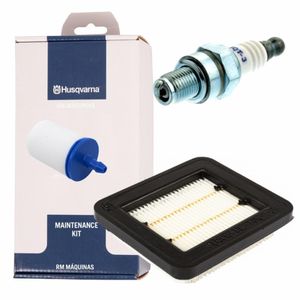 Kit Manutenção Filtros Vela Roçadeira Husqvarna 345fr/545f/545fr/545rx Original