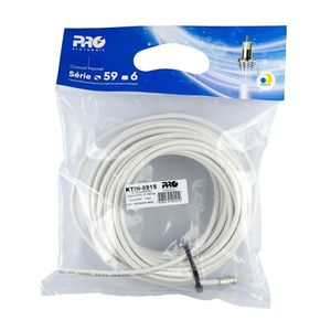 Kit De Instalacao Proeletronic Ktin5915 Cabo Rg59 53% De...