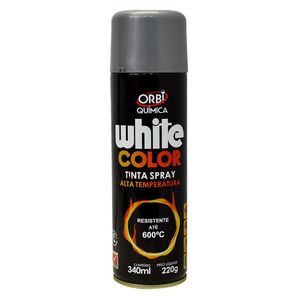 Orbi Spray Tinta Alta Temperat Aluminio 340ml- 220g