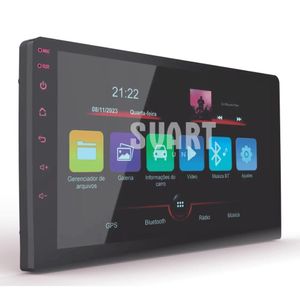 Central Multimidia Svart S900 9 Com Carplay E Android