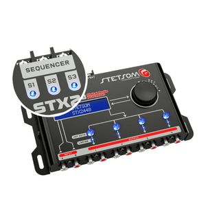 Processador De Audio Stetsom Stx2448 2 Entradas E 4 Saidas