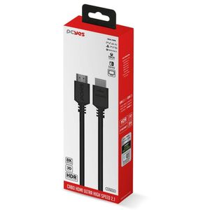 Cabo Hdmi Ultra 2.1 28awg Puro Cobre 8k 1080- 144hz 2 Metros