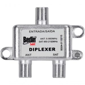 Diplexer Banda C - Ku Bs04-01