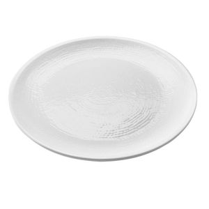 Travessa Redonda Haus Concept Texture Em Melamina 47 Cm Branco
