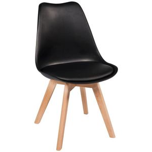 Cadeira Leda Preta Conforto E Estilo Para Seu Ambiente De Trabalho