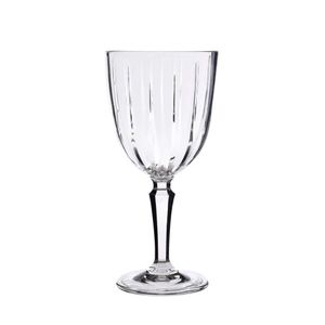 Taça De Vinho Cutting Em Acrílico 340ml Kenya