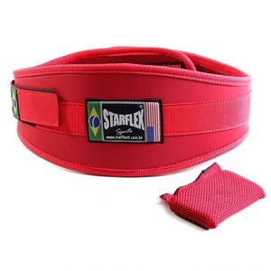 Cinturão De Exercícios Vermelho - Tamanho P