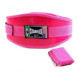 Cinturão De Exercícios Rosa - Tamanho G