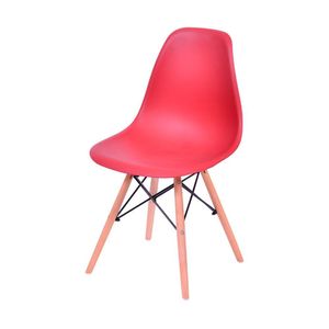 Cadeira Or-1102b Em Polipropileno Com Base Madeira Or Design Telha