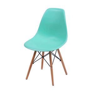 Cadeira Or-1102b Em Polipropileno Com Base Madeira Or Design Tiffany