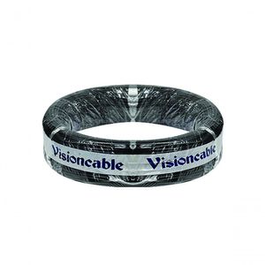 Cabinho Visioncable Auto Preto 18 (0,75) Rl100mt