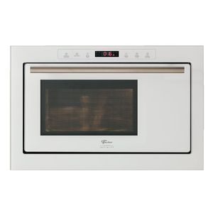 Forno Micro Ondas De Embutir Infinity 25 Litros Inox Fischer Branco 110V