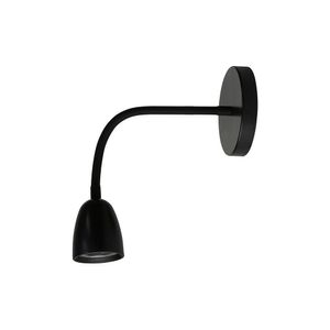 Arandela Taschibra Direct Articulável Led Mr16 Bivolt Preto 6500k Luz Branca 15060096