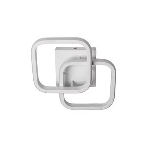 Plafon Taschibra Village Square Led Bivolt Branco 3000k Luz Amarela 15051001