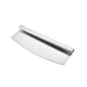 Cortador De Pizza Inox Fatiador Paes Bolos Massas Lamina 30cm Carretilha De Corte Profissional Cozinha Culinaria