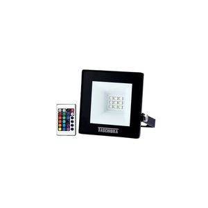 Refletor Taschibra Tr Led Slim Rgb 10w Preto Bivolt Rgb 15030034-02