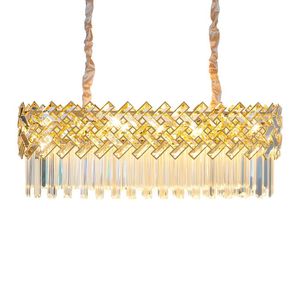Lustre Pendente Skylight Lor 4005-1 Dourado Retangular 90 G9 Bivolt Dourado