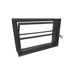 Vitrô Basculante Em Aço Sem Grade 40x40 R120 Tradição