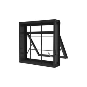 Vitrô Maxim-ar Em Aço Com Grade Quadriculada 50x50 R120 Tradição