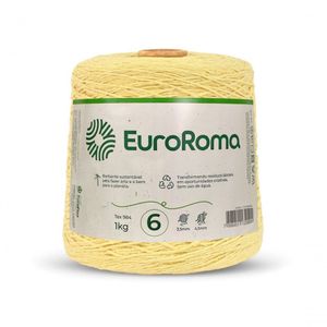 Barbante Euroroma Nº6 Colorido 1 Kg