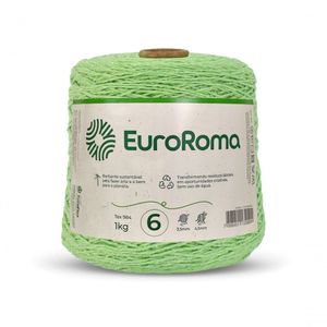 Barbante Euroroma Nº6 Colorido 1 Kg