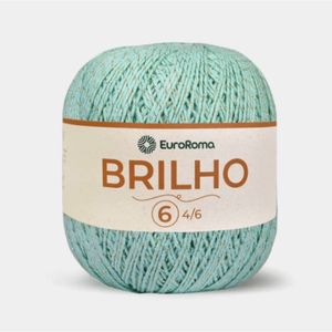 Barbante Euroroma Nº6 Brilho Ouro 400 Gr
