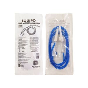 Equipo P/nutrição Enter Escalonado (kit 25 Uni) - Descarpack