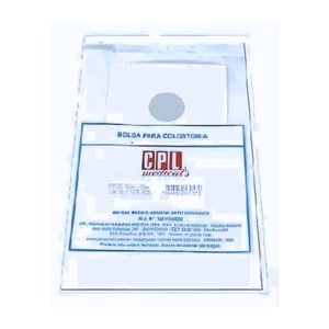 Bolsa De Colostomia C/orificio 6cm X 100mm (kit 10pc C/10un)