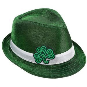 Celtic Shamrock Fedora ? Acessório Festivo Para St. Patrick?s Day