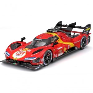 Bburago 1:24 Ferrari 499p Lmh (2023) Modelo Die-cast Detalhado