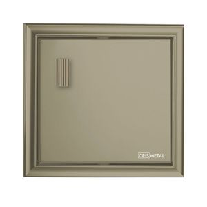 Saboneteira Embutir Cris-metal 756 Para Banheiro Champagne